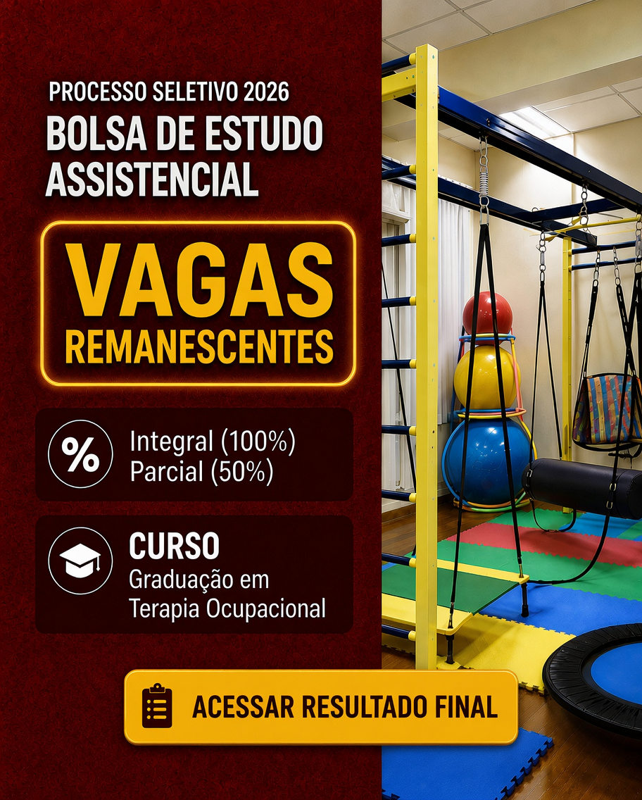 Bolsa de Estudo Assistencial. Vagas Remanescentes