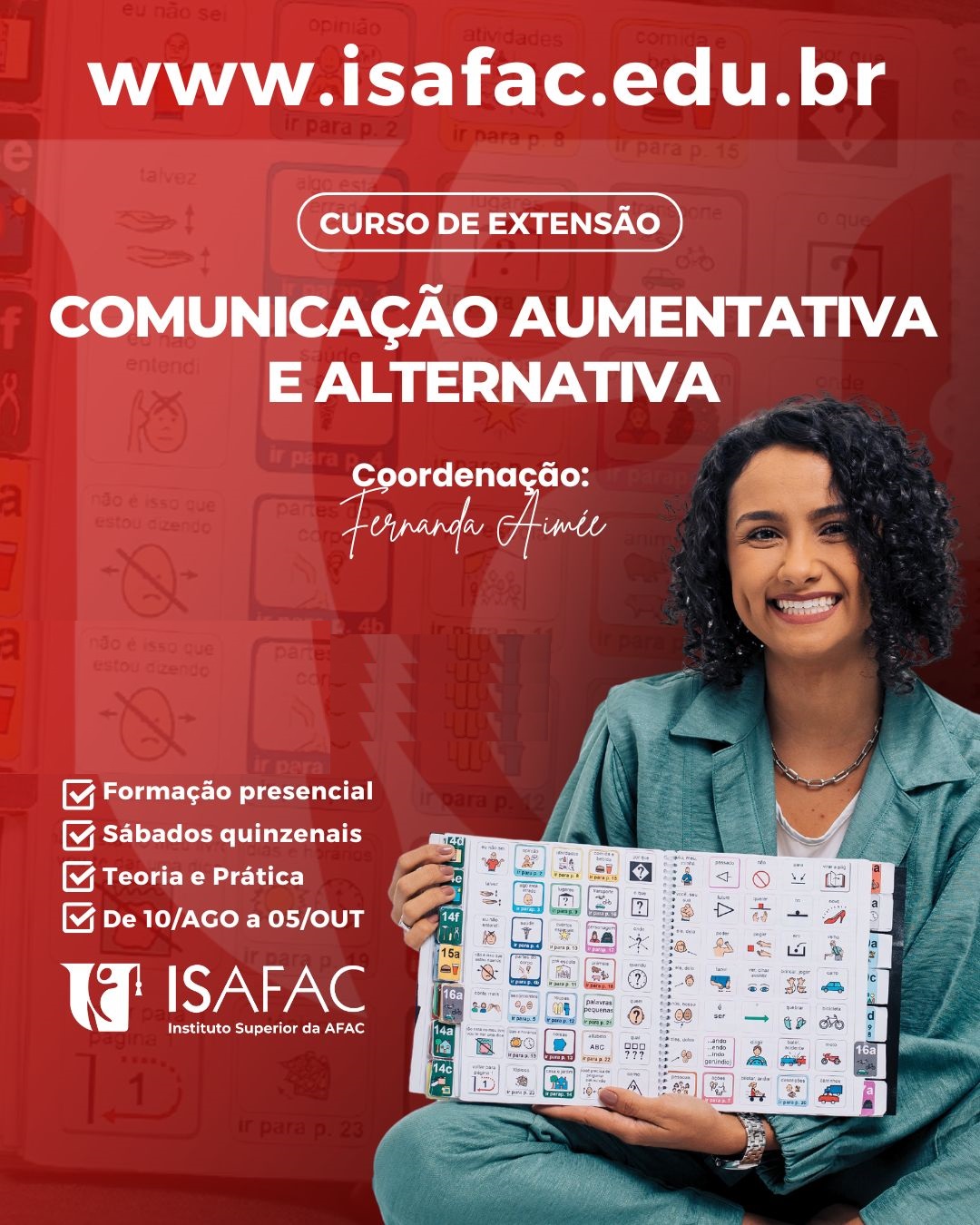 Inscrição Curso Extensão Comunicação Aumentativa e Alternativa 