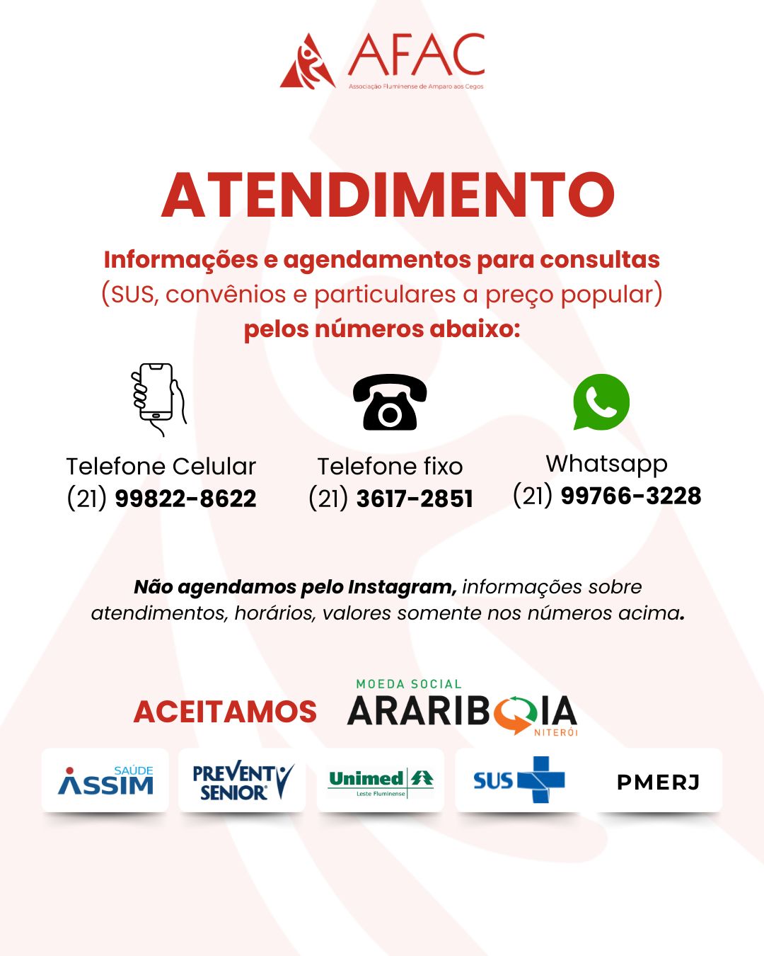 Atendimento AFAC